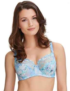 Fantasie Lingerie Eloise 9122 Underwired Non Padded Side Support Bra - Ice Blue