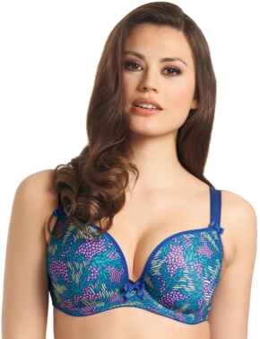 Freya Lingerie 4234 Deco Underwired Moulded Plunge Bra - Lagoon