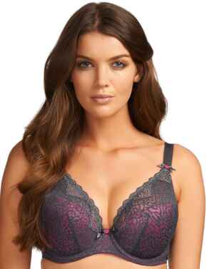 Freya Lingerie Icon 1663 Underwired Moulded Plunge Bra - Storm