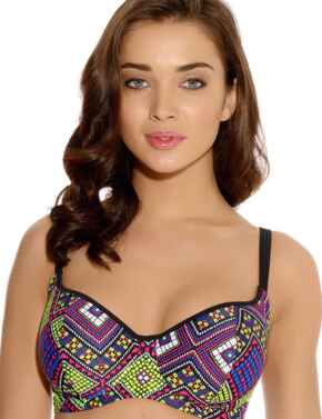 Freya Swimwear Byzantine 3261 Sweethart Padded Bikini Top - Neo