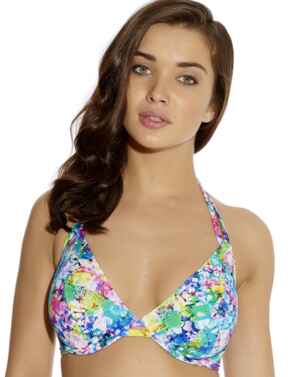 Freya Swimwear Paradise Island 3271 Bandless Halter Bikini Top - Fondant