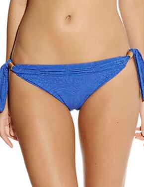 Fantasie Swimwear Lombok 6010 Tie Side Bikini Brief  Bottoms - Mediterranean Blue