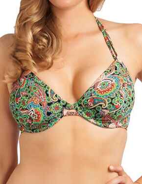 Freya Swimwear Woodstock 3380 Bandless Triangle Bikini Top in Willow