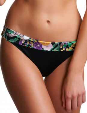 Freya Swimwear Adelphi 3456 Classic Fold Bikini Brief Bottoms - Black
