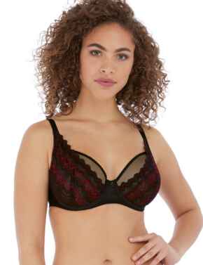 Freya Starlight Bra Underwired Full Cup Side Support 5202 Non-Padded GG to  K Cup 