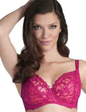 Fauve Lingerie Chloe 0312 Underwired Non Padded Balcony Bra  - Passion