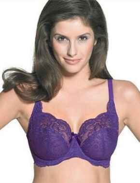 Panache Lingerie Andorra 5675 Underwired Non Padded Full Cup Bra - Purple
