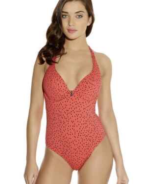 Freya Swimwear Pip Padded Halter Swimsuit 3764 Coral