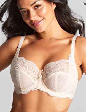 Panache Lingerie Andorra 5675 Underwired Non Padded Full Cup Bra - Pearl