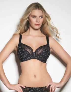 Freya Pollyanna Plunge Balcony Bra 5922 Lingerie Black