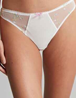 Panache Meadow Brazilian Brief 10972 Knickers Pants Ivory