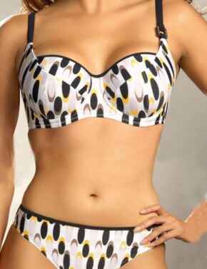 Balcony Bikini Top Swimwear Fantasie Zante Bikini Top 5262 Pebble