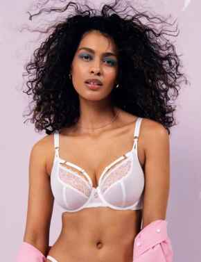 Plunge Bra Freya Temptress Underwired Bra 400102 White