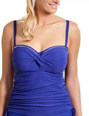 Tankini Top Swimwear Panache Anya Voyage Tankini Top Swim Top SW1041 Cobalt