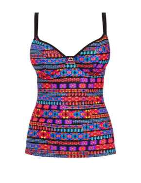Underwire Tankini Top Freya Swimwear Echo Beach Tankini 2920 Multi