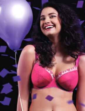 Freya Daisy Underwired Plunge Bra Non Padded 4122 Sherbet