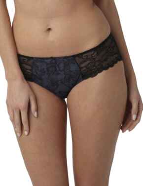 Panache Jasmine Brief 6952 Knickers Briefs Black Teal - Teal Black