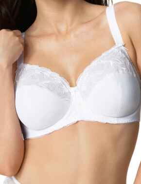 Full Cup Bra Fantasie Kara Underwired Non Padded Bra 2092 White
