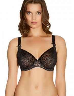 Freya Balcony Bra Icon Underwired Balcony Bra 1661 Black