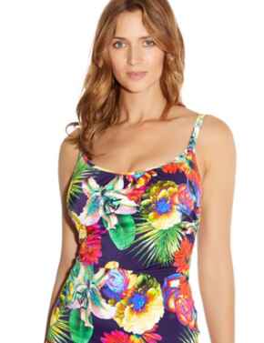 Fantasie Cayman Underwired Scoop Neck Tankini Top FS5688 Multi Print - Multi Print