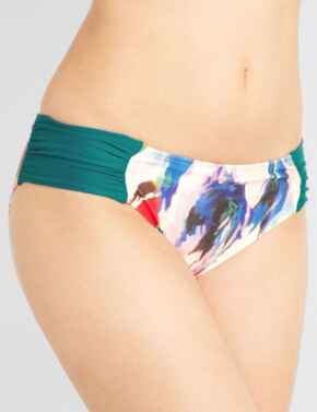 Panache Savannah Gathered Bikini Brief SW0789 Emerald