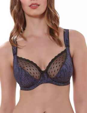 Freya Fearne Underwired Plunge Balcony Bra 4091 Black