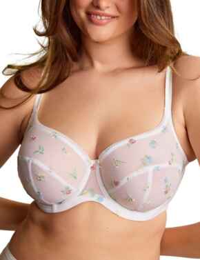 Panache Tango Edit Balcony Bra 9071B New Lingerie White