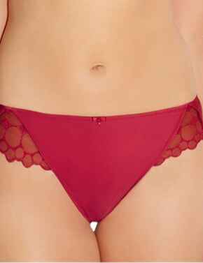 Fantasie Lingerie 9007 Eclipse Brazilian Thong Knickers  - Red