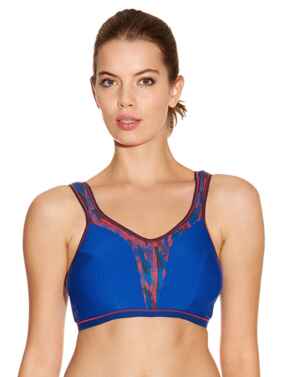 Freya Active 4000 Multiway Soft Cup J Hook Non Wired Sports Bra - Olympic Blue