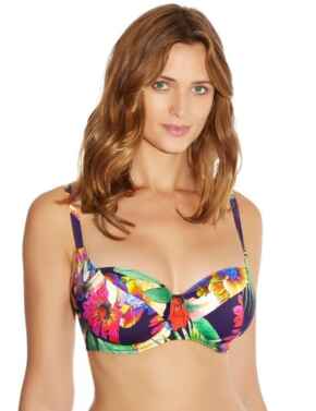 Fantasie Swimwear Cayman 5683 Underwired Balcony Bikini Top - Multi Print