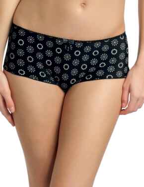 Womens Knickers Panties Freya Faye Short Knickers New Underwear 4206 - Black