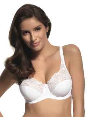 Panache Melody Underwired Non Padded Full Cup Bra - White