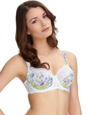 Fantasie Lingerie Sasha 9432 Underwired Non Padded Side Support Bra  - Zest White