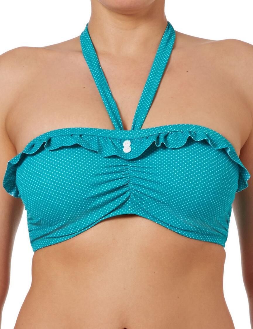 Freya Swimwear Cherish 3362 Underwired Bandeau Bikini Top - Jade