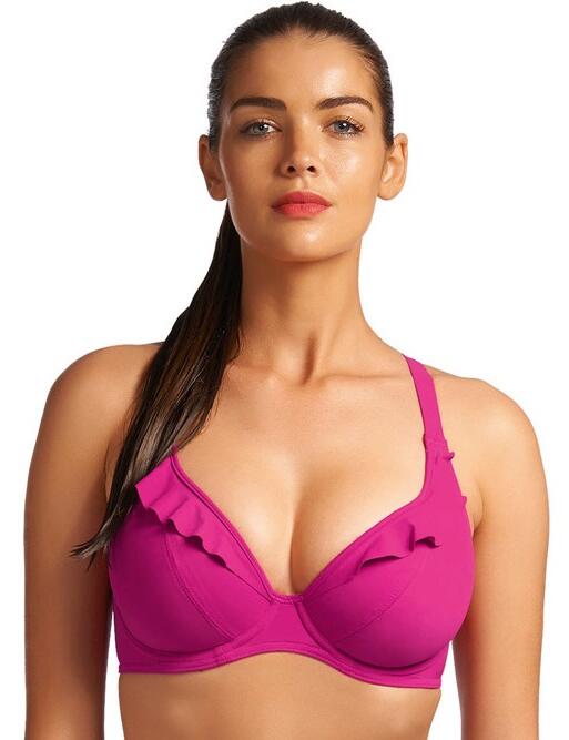 Freya Swimwear In The Mix 3820 Underwired Multiway Halterneck Bikini Top - Pink