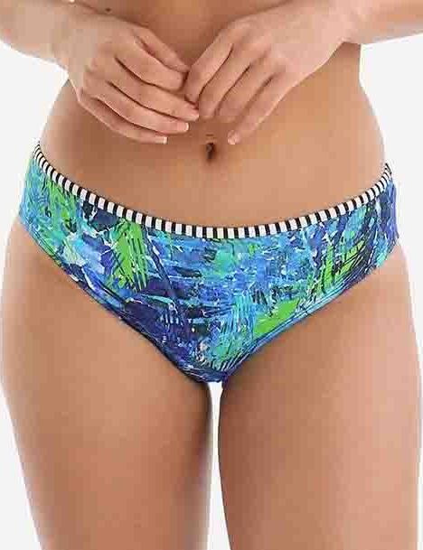 Panache Swimwear Elle SW0876 Classic Bikini Brief Pant - Palm Print