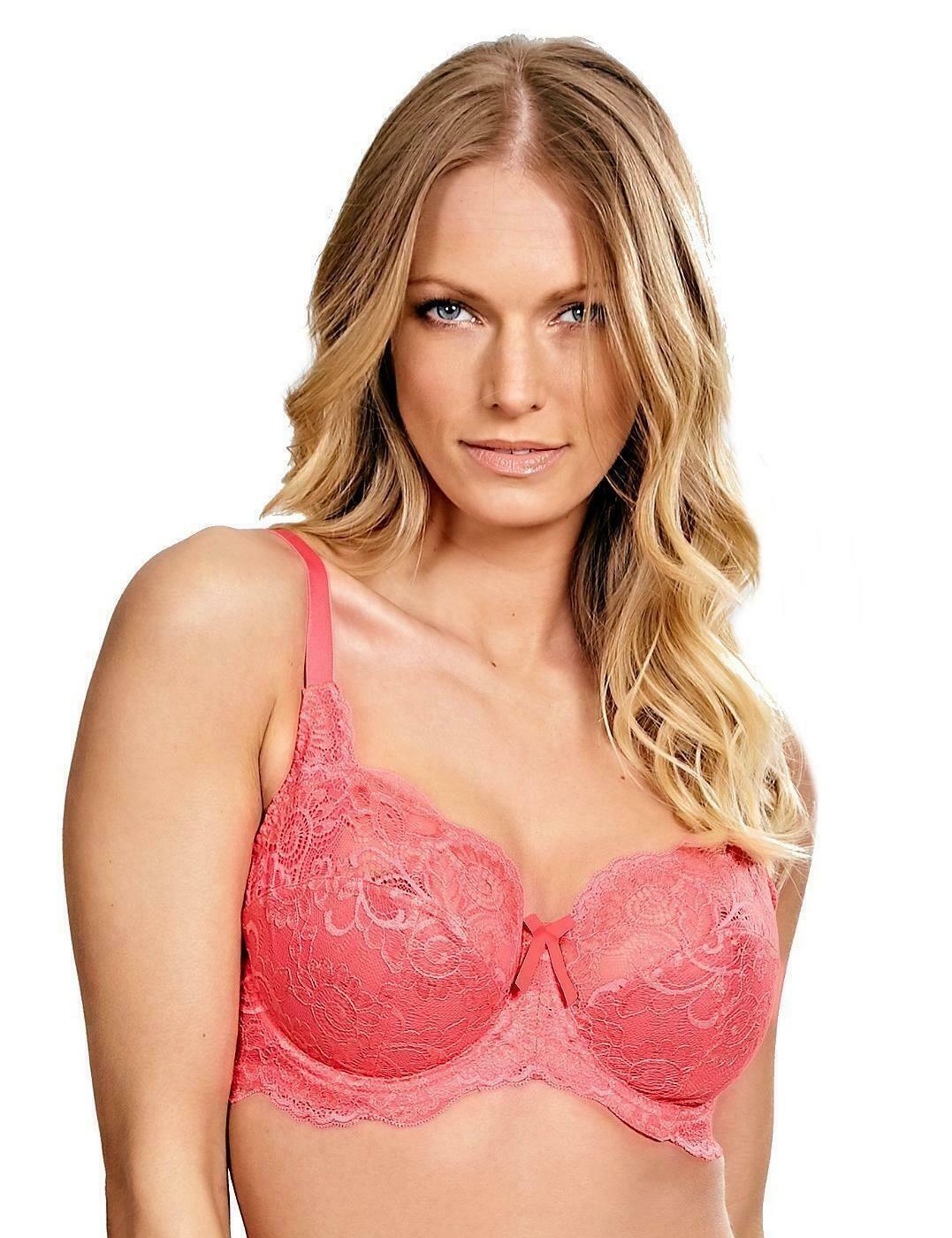 Panache Lingerie Andorra 5675 Underwired Non Padded Full Cup Bra - Coral