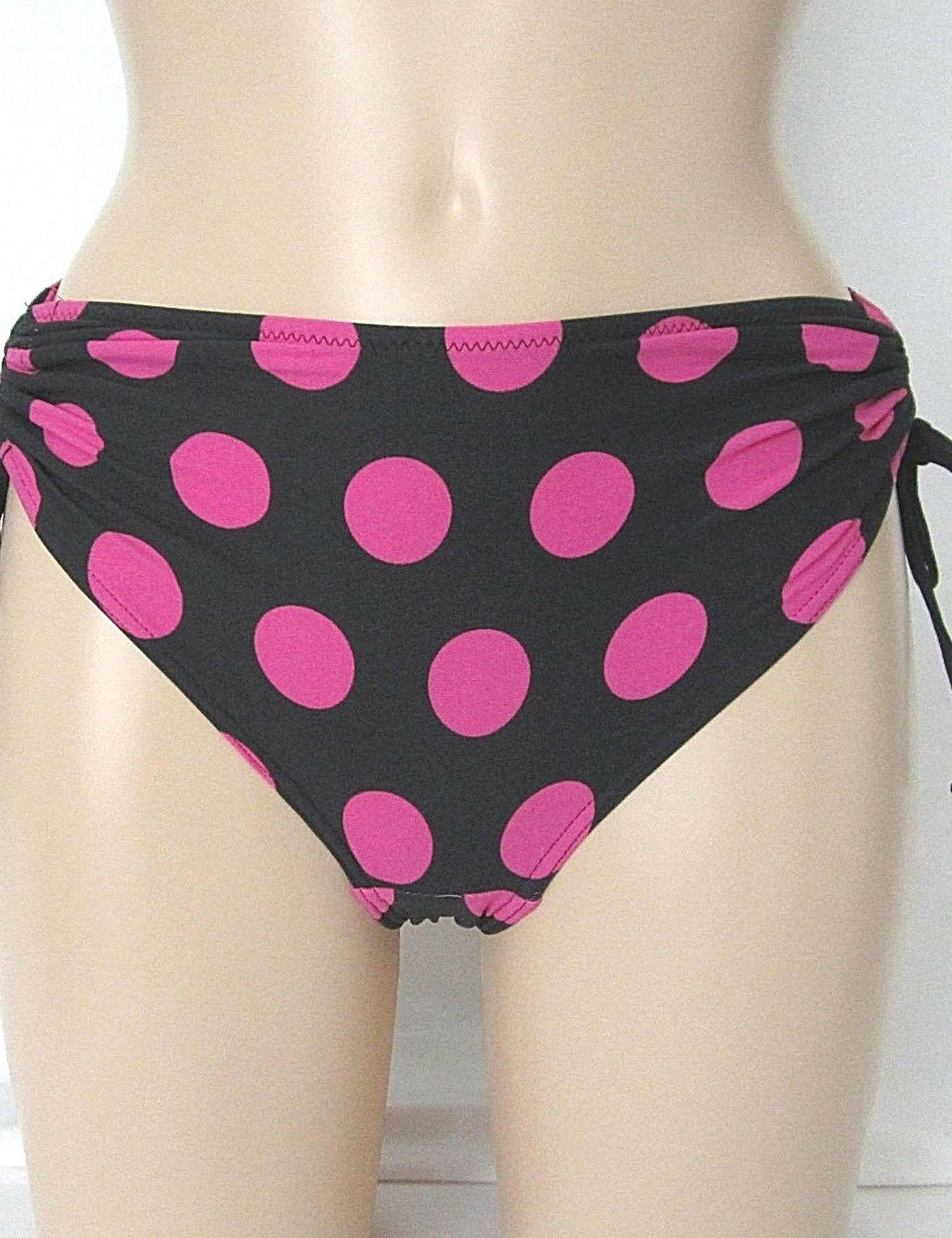 Fantasie Ibiza Draw Side Bikini Brief 5378 Black Pink