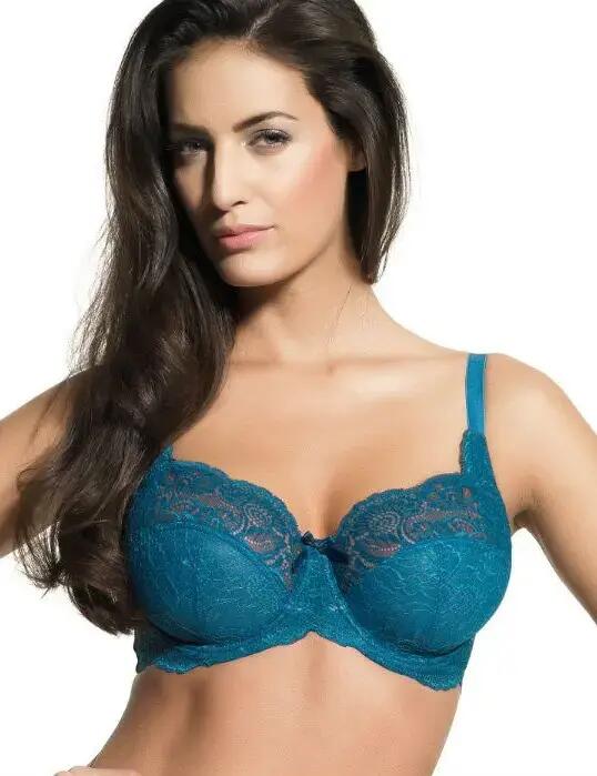 Panache Lingerie Andorra 5675 Underwired Non Padded Full Cup Bra - Lagoon