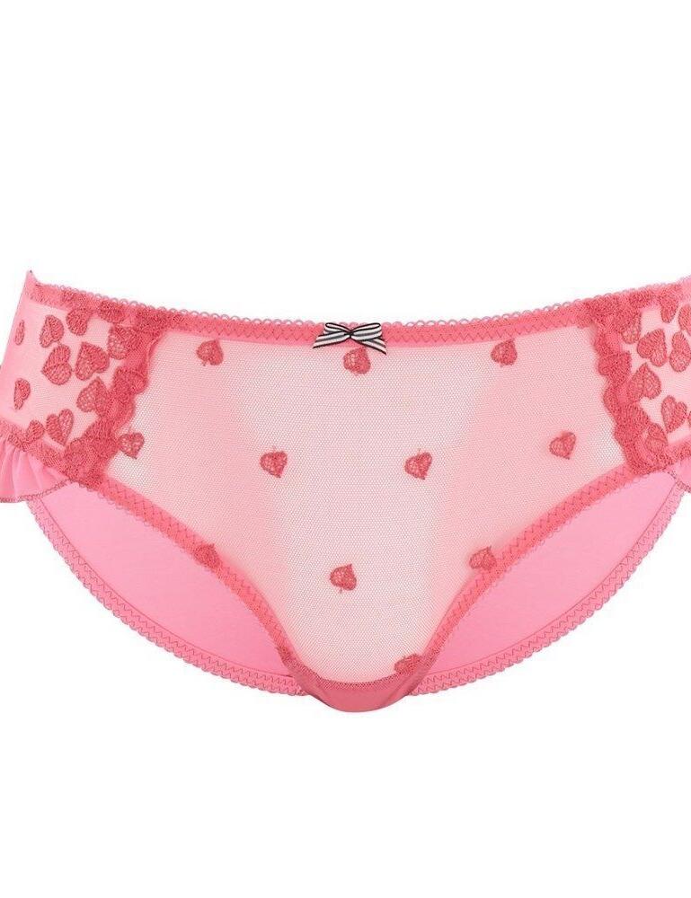 Womens Underwear Knickers Panache Cleo Kali Brief Neon Pink 7562 - Neon Pink