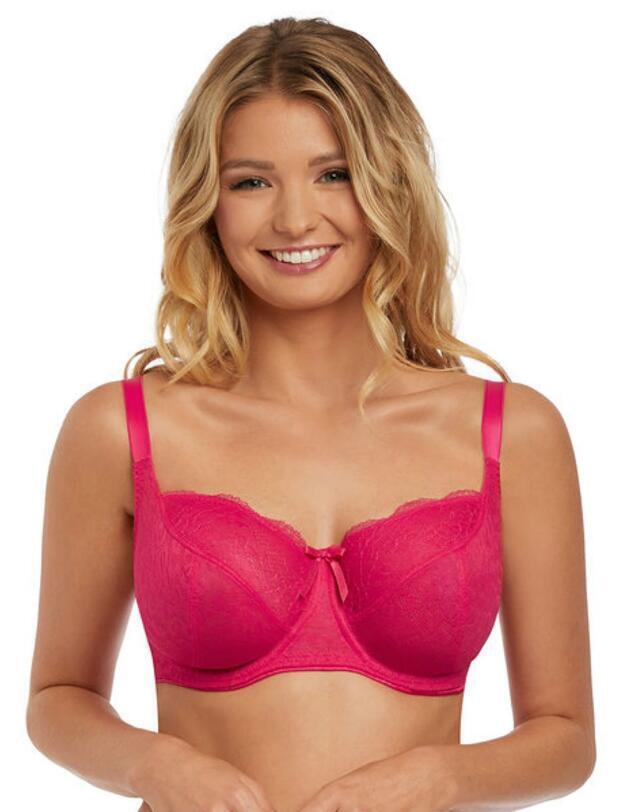 Freya Fancies Underwired Non Padded Balcony Bra 1012 Women's Lingerie Nectar - Coral