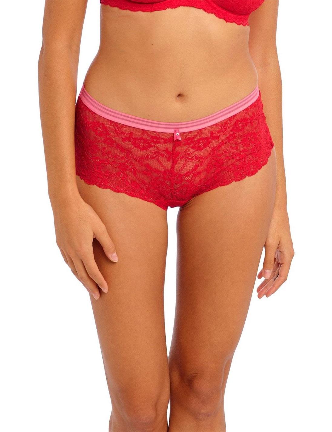 Freya Offbeat Short Knickers Pants Brief 5456 Chilli Red Underwear - Chilli Red