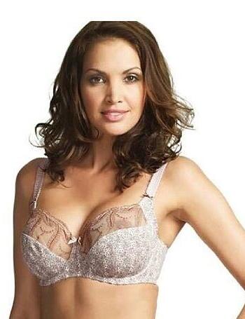 Fantasie Jilly Underwired Plunge Bra 2051 Non Padded Mocha
