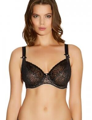 Freya Balcony Bra Icon Underwired Balcony Bra 1661 Black