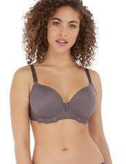 Freya Expression Moulded Bra Underwired Moulded Plunge Bra 5490 Shark
