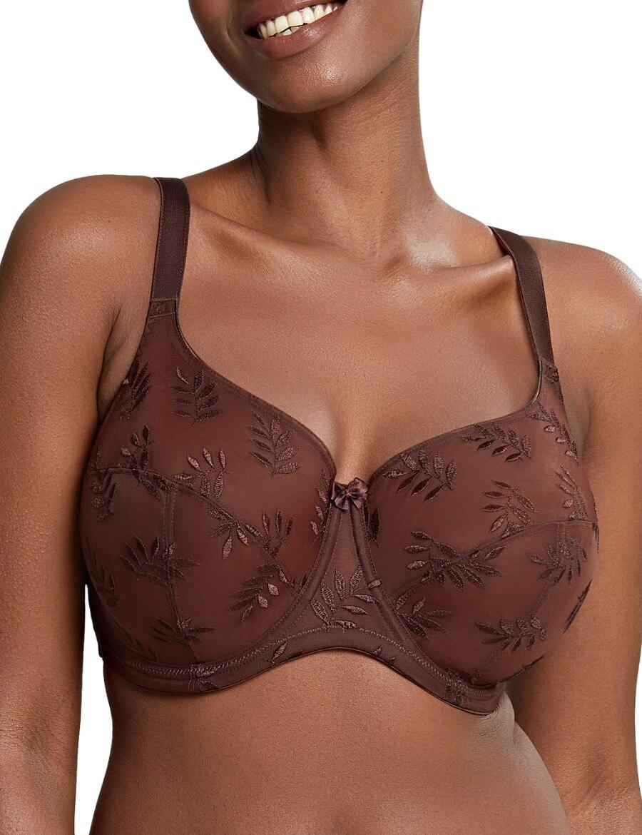 Panache Tango Balcony Bra 3251 Underwired Non Padded Bra Nutmeg