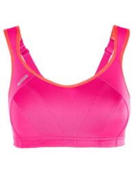 Shock Absorber Active Multi Sports Support Running Gym Bra Sports Bra - Pink Coral