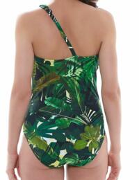 Fantasie Swimwear Kuranda Underwired Asymmetric Swimsuit Deep Jungle 6130 - Deep Jungle