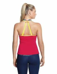 Panache Ultimate Sports Running Bra Vest 7345 Coral/Multi