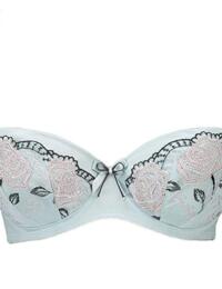 Fauve Dali Underwired Padded Half Cup Bra 0231 Moonstone Lingerie